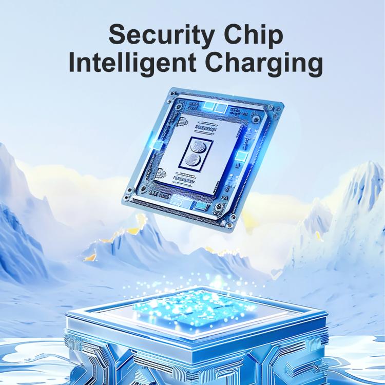 Charging dock cooling stand with internal security chip module for PS5 controllers