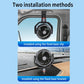 Truck fan shown with two mounting methods: fixed base clip or bracket