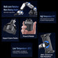 Adjustable car phone holder with multi-joint rotation and tilt arm