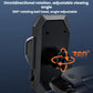 Black phone holder with 360-degree rotating ball joint and adjustable viewing angle