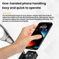 Motorcycle phone cooling mount with fan heat sink and quick-adjust phone grip