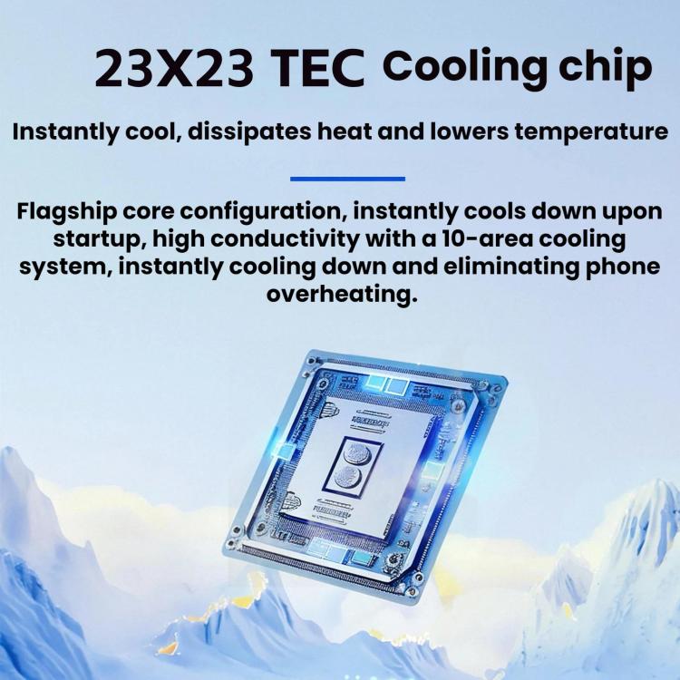 TEC cooling chip module for motorcycle phone heat sink bracket, blue circuit board