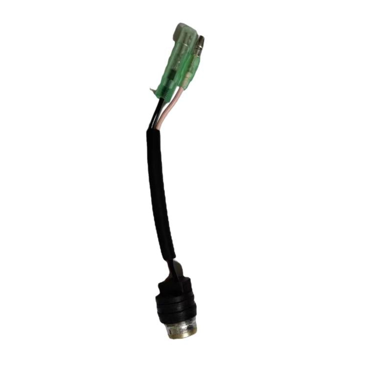 Temperature control switch assembly with green plug and black cable