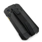 Replacement hand strap on the back of a handheld Zebra barcode scanner