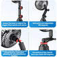Car fan with dual adjustable joints and 360-degree rotating robotic arm