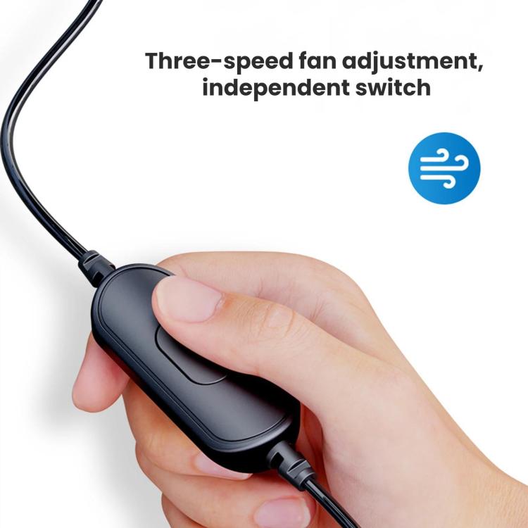 SHUNWEI car cup holder fan remote switch with three-speed control button