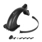 Rear scooter fender mudguard kit with curved guard, straps, and hardware