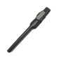 Black long flat nozzle adapter with grey button for Shark vacuums.
