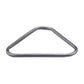 Triangular seal ring, dark gray, curved triangular shape.