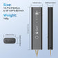 Awgem AS1 handheld spot welder body with two pins, front and side view