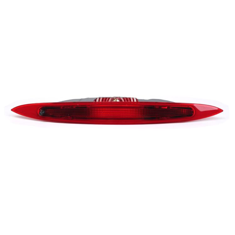 High-mount brake warning light with red lens, front-facing