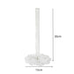 Clear acrylic paper towel holder, 30cm tall and 15cm wide
