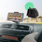 Solar-powered magnetic wireless dashcam kit with small rear camera and display