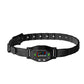 Black GPS pet training collar with adjustable strap and built-in display unit.
