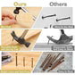 Copper cap nails and claw tool for inserting nails into wooden boards