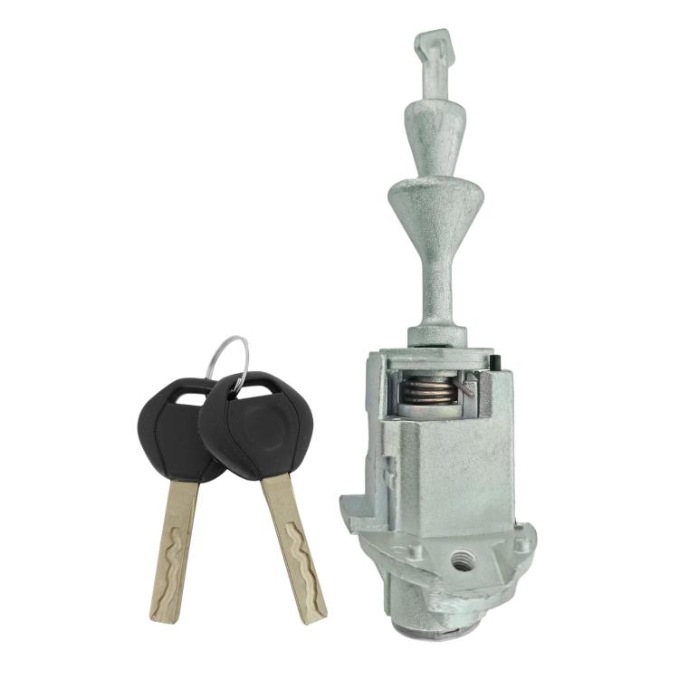Front left door lock cylinder with two keys, metal latch and spring core