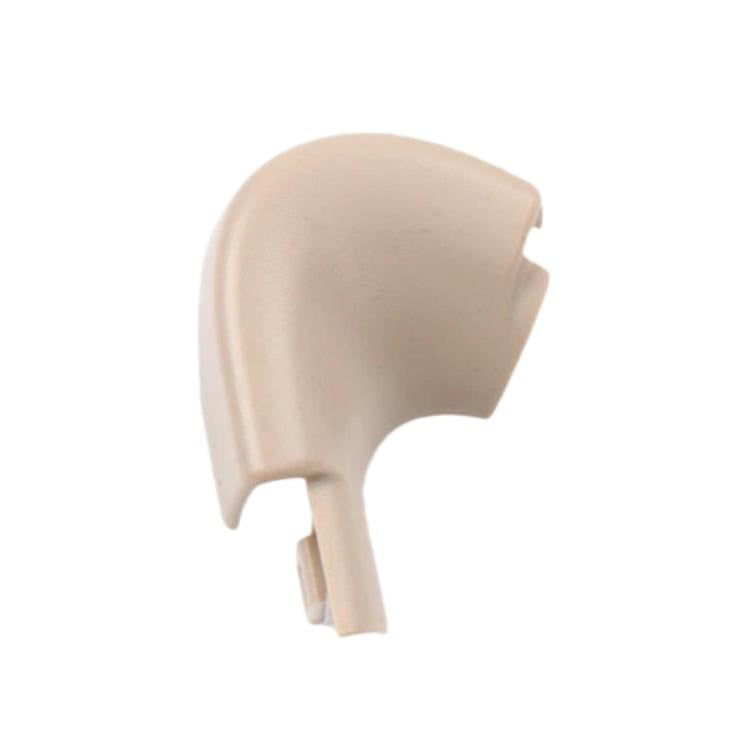 Rear seat belt guide cover, satinized beige, left-hand drive rear