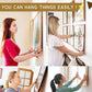 D-ring picture hanger hooks for hanging framed artwork on a wall