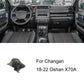 Car phone holder base for dashboard, black clip bracket with cradle