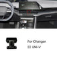 Black car phone holder base with rectangular dashboard mount