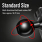 Car phone holder base with multi-directional ball head for 360 rotation