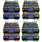 Stainless steel screw, nut, and washer kit shown in multiple color-coded organizers
