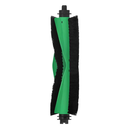 Robot vacuum main brush replacement with green frame and black bristles