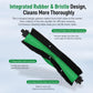 Robot vacuum main brush replacement, green and black dual bristle roller