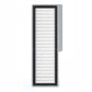 Robot vacuum replacement filter with gray frame and white pleated media