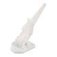 White plastic starting tube bracket for marine speedometer