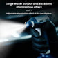 Electric atomizing sprayer releasing a fine mist from the nozzle tip