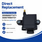 Ignition coil replacement unit, dark housing with brass terminal and metal mounting loops