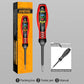 Digital smart voltage tester pen with built-in display and pointed probe tip
