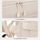 Travel backpack smooth zipper and triangle reinforcement on strap attachment