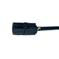 Oxygen sensor electrical connector housing with attached wire lead