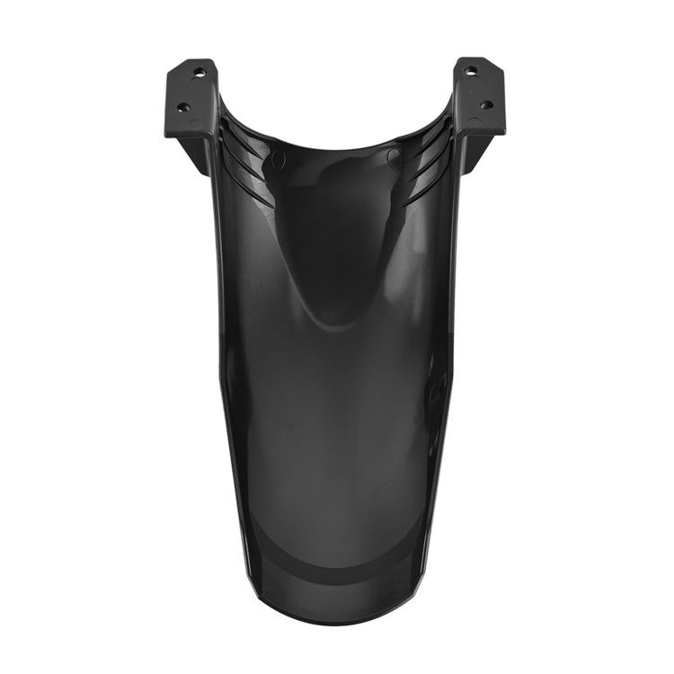 Black rear mudguard fender guard back side with two top mounting posts