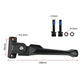 Black kickstand side stand support dimensions with bolts and washers