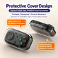 Mini Bluetooth controller with protective snap-on cover and colored face buttons