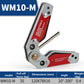 WM10-M adjustable magnetic welding locator fixture with angle gauge dial