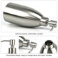 Stainless steel soap dispenser bottle with pump and removable refill design