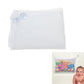 White mesh toy hanging organizer with suction cups, empty bag view.