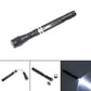 Black flexible telescopic magnetic flashlight with compact 3 LED head