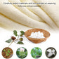 Cream cotton bath towel with plush, looped terry texture and soft drape.