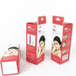 Set of mini electric eye massager boxes, with two devices shown in packaging