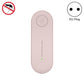 Pink ultrasonic mosquito repellent electronic device with power button, EU plug