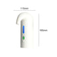 White wine decanter unit with blue and green indicator lights and curved spout