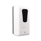 Automatic soap dispenser with black sensor window and front control panel