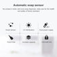 Touchless soap dispenser with smart sensor and dual power supply indicators