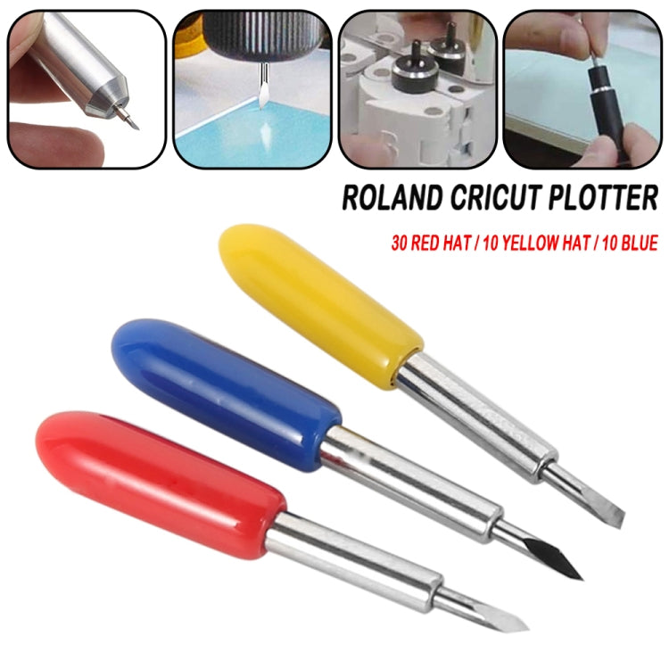 Carving tool set with 3 colored handles (red, blue, yellow) and sharp metal tips