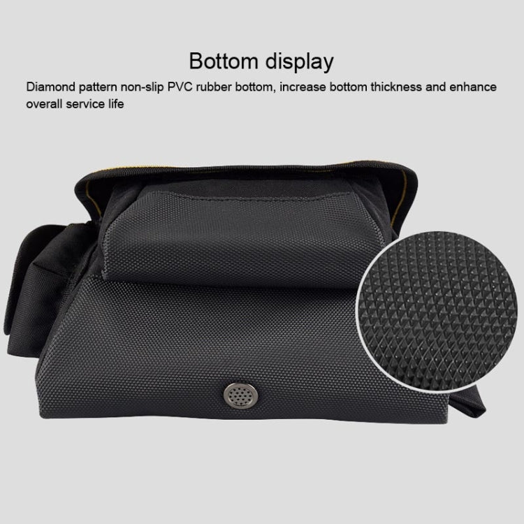 WINHUNT tool bag with textured bottom panel and small round grommet hole